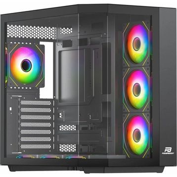 PowerBoost PB-A4375B ARGB Fanlı Siyah 750 W ATX Gaming Bilgisayar Kasası