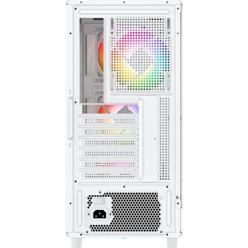 PowerBoost PB-A5065W ARGB Fanlı Beyaz 650 W E-ATX Gaming Bilgisayar Kasası