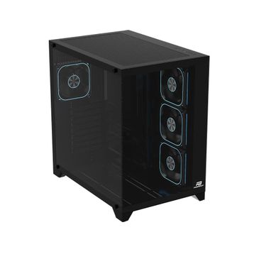PowerBoost PB-C9025B ARGB Fanlı Siyah 750 W ATX Gaming Bilgisayar Kasası