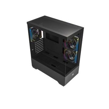 PowerBoost PB-J9031B ARGB Fanlı 750 W ATX Gaming Bilgisayar Kasası