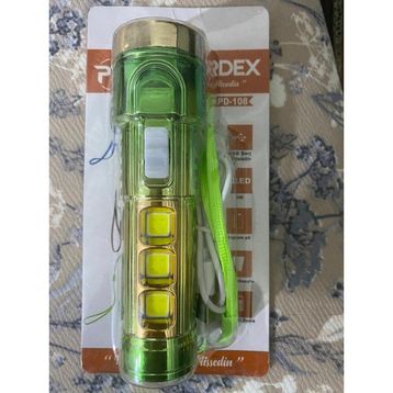 Powerdex PD-108 Mavi Şarjlı El Feneri