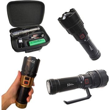 Powerdex PD-11500 4000 Lümen Profesyonel Zoomlu Avcı El Feneri