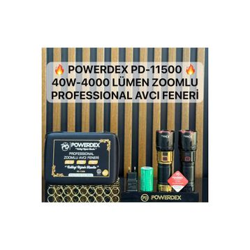 Powerdex PD-11500 4000 Lümen Profesyonel Zoomlu Avcı El Feneri