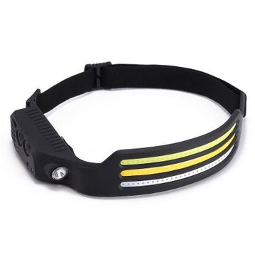 Powerdex PD-1172 COB LED Sensörlü USB Şarj Edilebilir Dahili Pilli Kafa Feneri