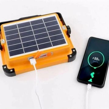 Powerdex PD-6060 Profesyonel Projektör Modlu Güneş Enerjili El Feneri
