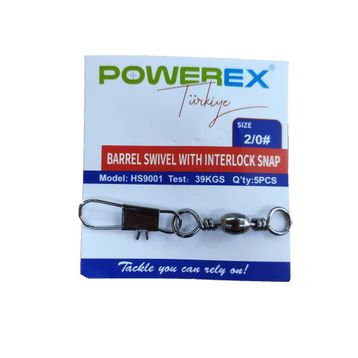 Powerex HS9001 No:2/0 Klipsli 5'li Fırdöndü