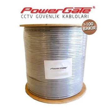 Powergate Via 250 m 2+1 2x0.22+0.22 CCTV Güvenlik Kablosu