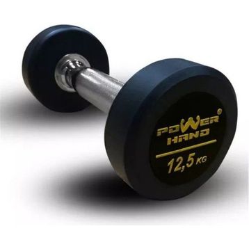 Powerhand 12,5 kg Kauçuk Kaplı Olimpik Dambıl