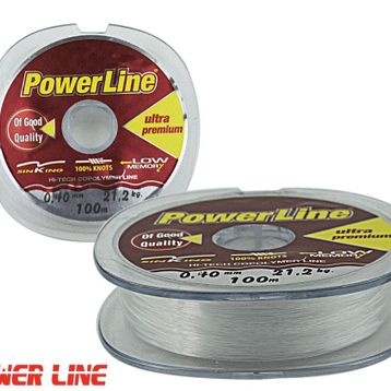 Powerline Ultra Soft 100 m 0.08 mm Misina
