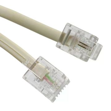 Powermaster 10 mt 2 Pin Soketli Telefon Kablosu