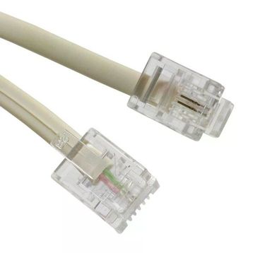 Powermaster 10 mt 2 Pin Soketli Telefon Kablosu