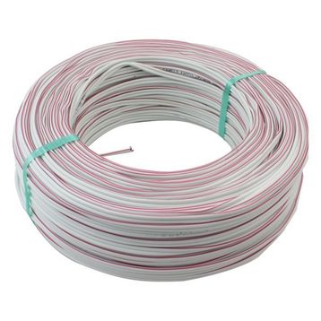 Powermaster 100 m 2x0.75 CCA Beyaz Kodlu Hoparlör Kablosu