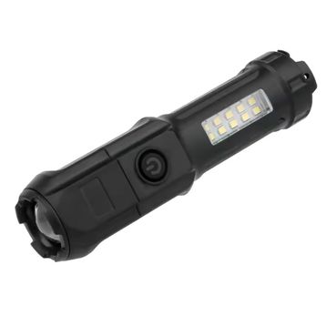 Powermaster 109-B Zoomlu Flash Özellikli Smd ve Power Ledli Powerbank Özellikli Şarjlı El Feneri