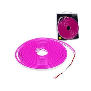 Powermaster 12 Volt 5 Metre Silikonlu Mor Neon Led Şerit