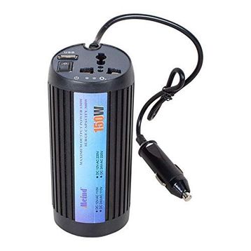 Powermaster 150 W DC12V AC220V Çakmak Kablolu Inverter