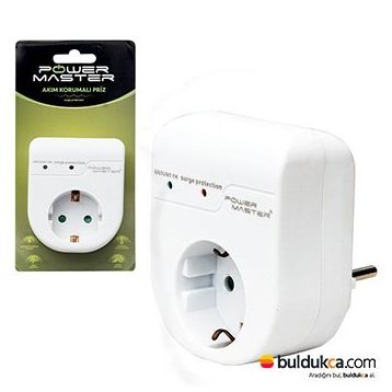 Powermaster 18521 Akım Korumalı Priz
