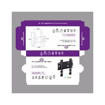 Powermaster 19 - 32 Sabit Kilitli Lcd-led Tv Duvar Askı Aparatı