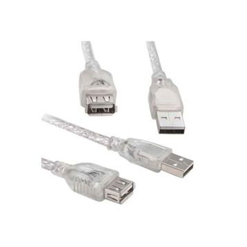 Powermaster 2.0 Şeffaf 10 m Uzatma Usb Kablo