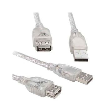 Powermaster 2.0 Şeffaf 10 m Uzatma Usb Kablo