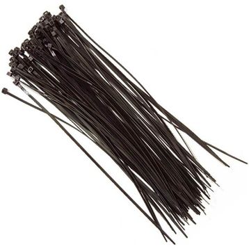 Powermaster 20 cm 3.6 mm 100'lü Siyah Kablo Bağı