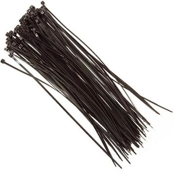 Powermaster 20 cm 3.6 mm 100'lü Siyah Kablo Bağı
