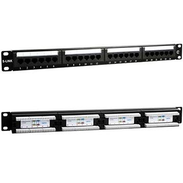 Powermaster 24 Port UTP Cat6 Patch Panel