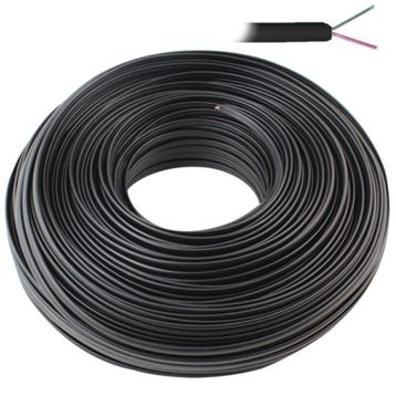 Powermaster 2'li 100 mt Siyah Flat Köken Telefon Kablosu