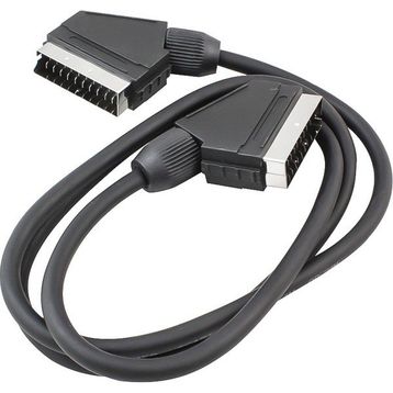 Powermaster 3 mt 7 mm Siyah Poşetli Scart Kablo