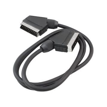 Powermaster 3 mt 7 mm Siyah Poşetli Scart Kablo