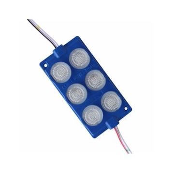Powermaster 3030 75x40 24 Volt 3W Mavi Cob Modül Led