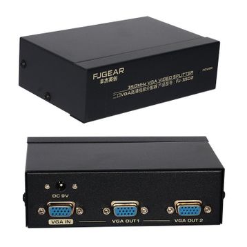 Powermaster 350 Mhz 2 Port Vga Splitter Dağıtıcı