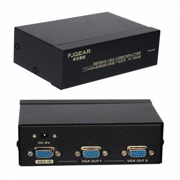 Powermaster 350 Mhz 2 Port Vga Splitter Dağıtıcı
