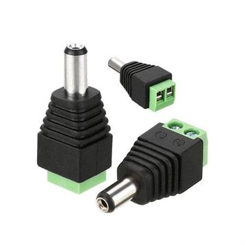 Powermaster 5.5x2.1 mm Power Erkek Konnektör