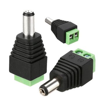 Powermaster 5.5x2.1 mm Power Erkek Konnektör