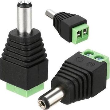 Powermaster 5.5x2.1 mm Power Erkek Konnektör