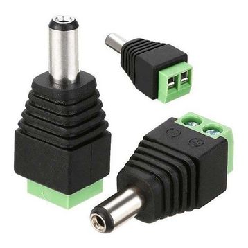Powermaster 5.5x2.1 mm Power Erkek Konnektör