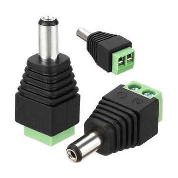Powermaster 5.5x2.1 mm Power Erkek Konnektör