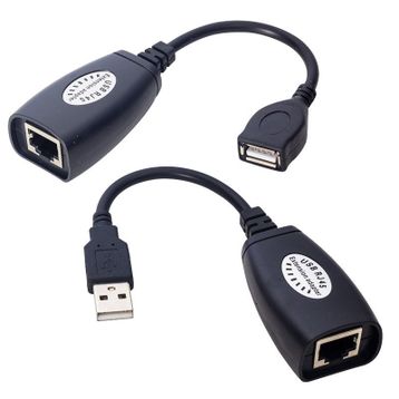 Powermaster 50 m RJ45 Extender Uzatma USB Kablo
