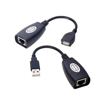 Powermaster 50 m RJ45 Extender Uzatma USB Kablo