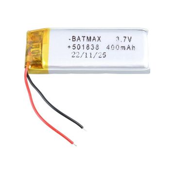 Powermaster 501838 3.7 Volt 400 Mah Lityum Polimer Pil