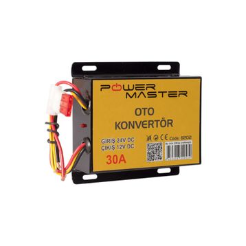 Powermaster 5056 24-12 Volt 30 Amper Oto Konvertör