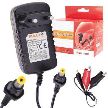 Powermaster 60100 6V-1A Akü Şarj Adaptörü