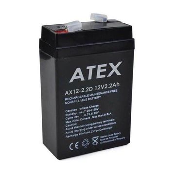 Powermaster 70x46x101 mm 12 Volt 2.2 Amper Dik Kare Akü