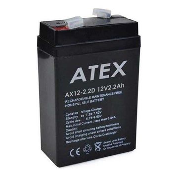Powermaster 70x46x101 mm 12 Volt 2.2 Amper Dik Kare Akü