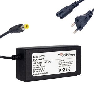 Powermaster 9V-5A 2.5mm Uç Pos Makinesi Adaptörü