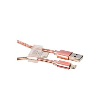 Powermaster Android-Micro Usb Serisi Type C Örgülü Kısa Şarj Data Kablosu