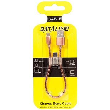 Powermaster Android-Micro Usb Serisi Type C Örgülü Kısa Şarj Data Kablosu