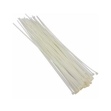 Powermaster Beyaz 100'lü 20 cm 3.6 Kablo Bağı