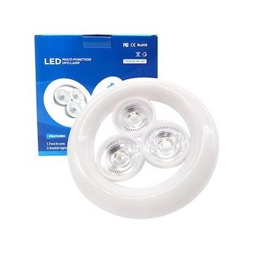 Powermaster Beyaz E27 Duy 36 Watt 3'lü Ufo Led Lamba