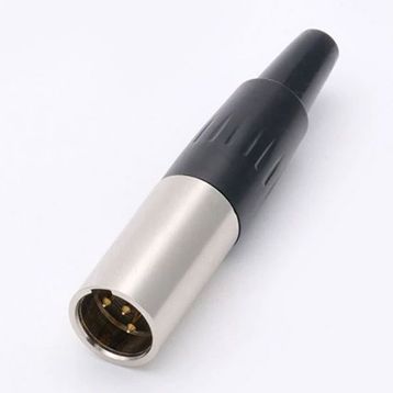 Powermaster Canon Mini 3 Pin Erkek Jack Fiş